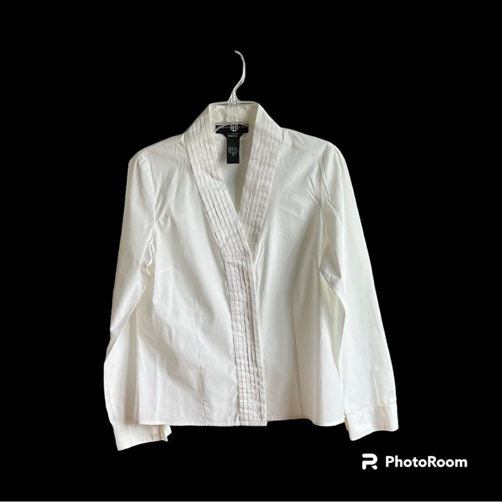 GEOFFREY BEENE SPORT white blouse